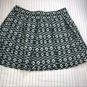 BANANA REPUBLIC jacquard mini skirt